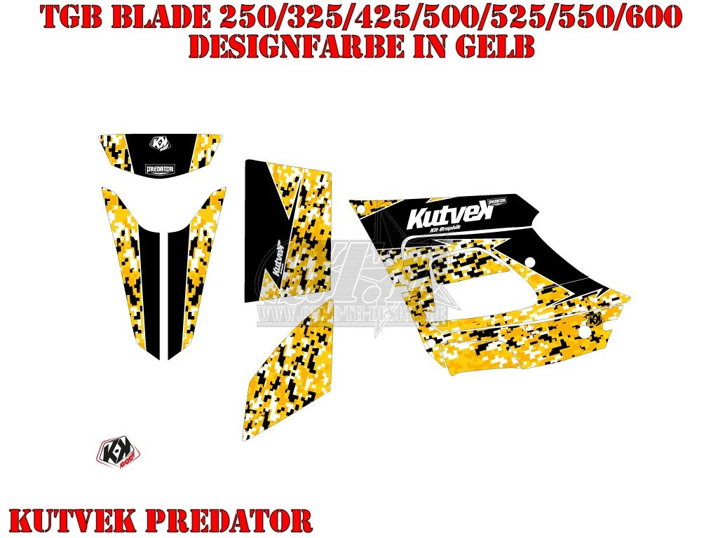Predator Yellow for TGB old Blade model